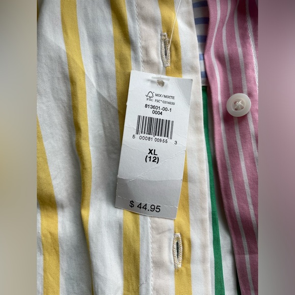 NWT! Mix-stripe easy breezy summer dress that casual chic girl in your life! - Picture 6 of 8